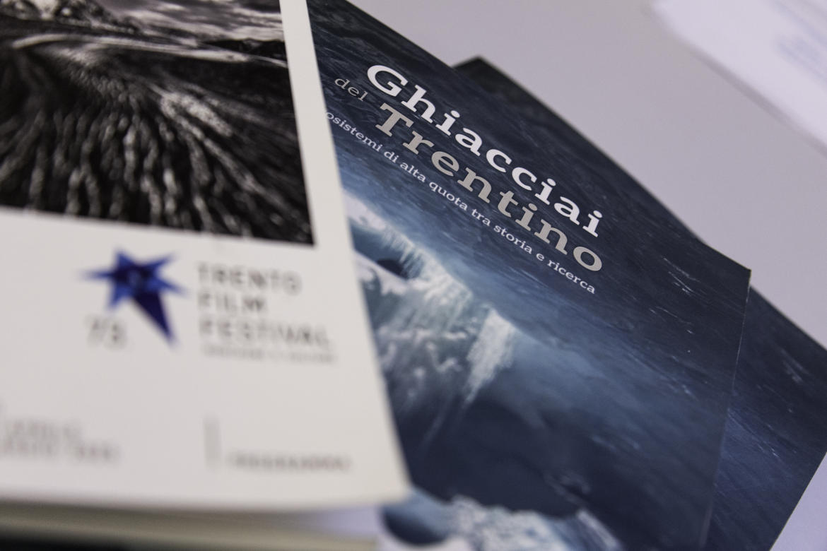 Al Trento Film Festival è stato presentato il libro ‘Ghiacciai del Trentino’