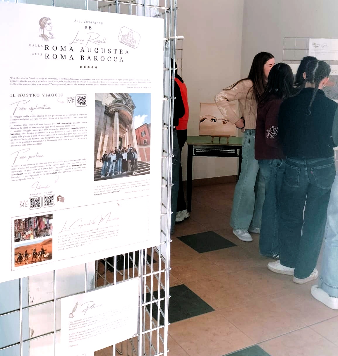 Una mostra al Russell racconta Roma e aiuta il Marocco