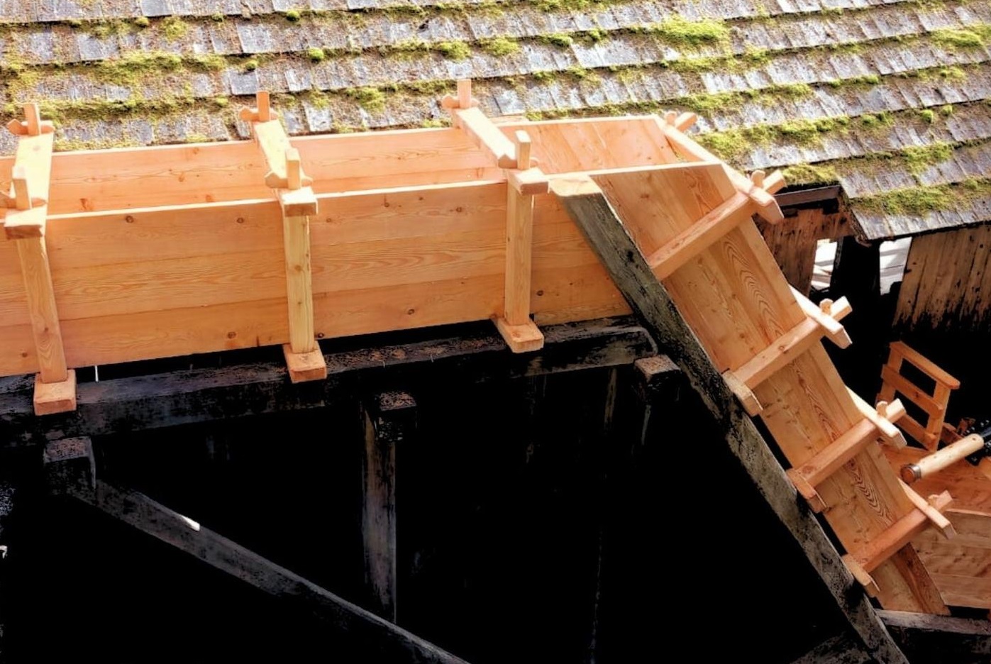 Parco Stelvio, restaurata la segheria dei Bègoi