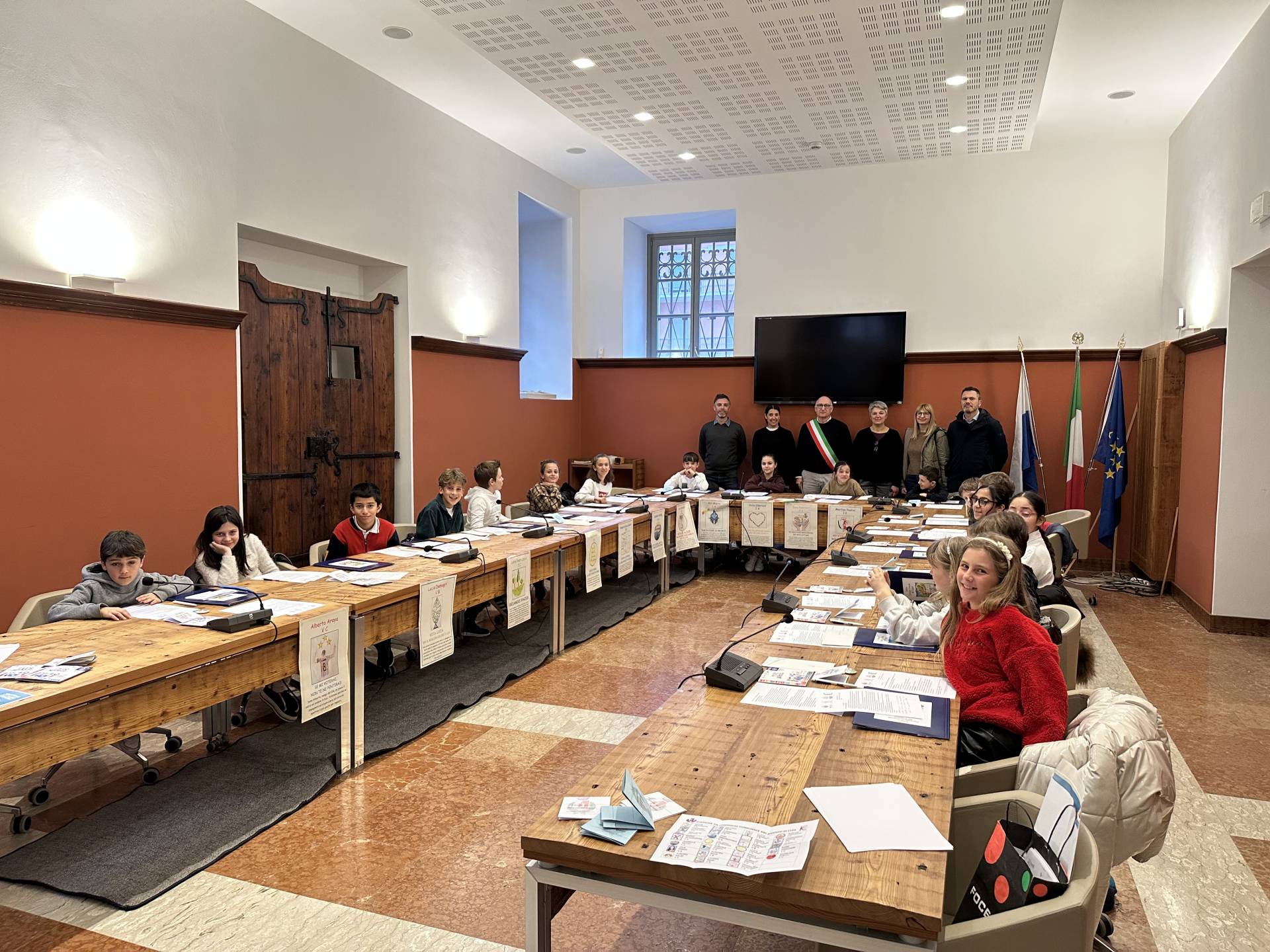 È nato il settimo Consiglio Comunale dei Ragazzi di Cles