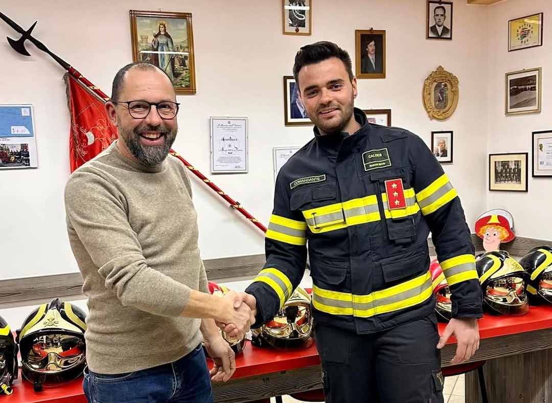 Pompieri Caldes, Rosani nuovo comandante