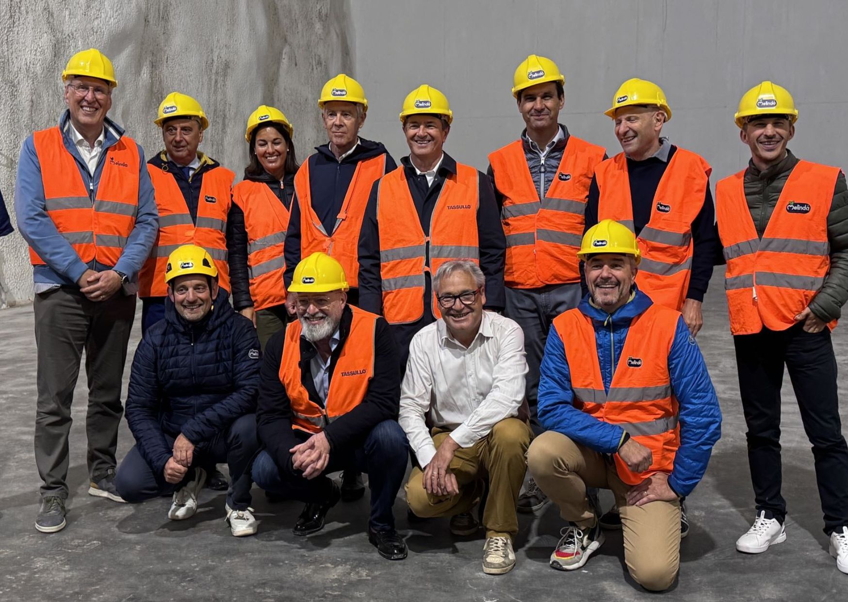 Bonaccini e Gori in visita alla Cooperazione agricola trentina
