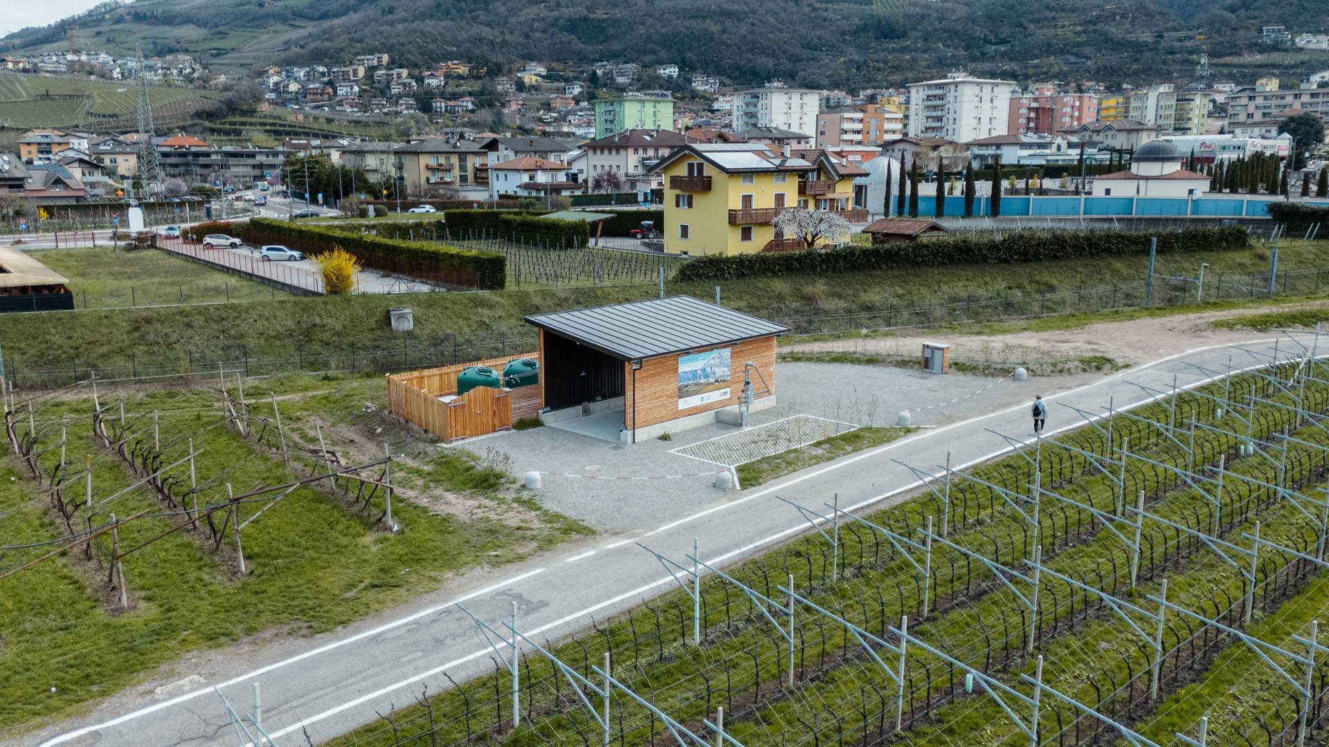 I mezzi agricoli hanno il loro impianto di lavaggio