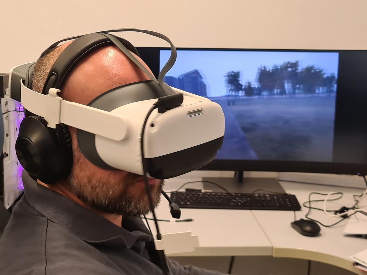 Protezione civile, il training degli operatori con i visori per la realtà virtuale