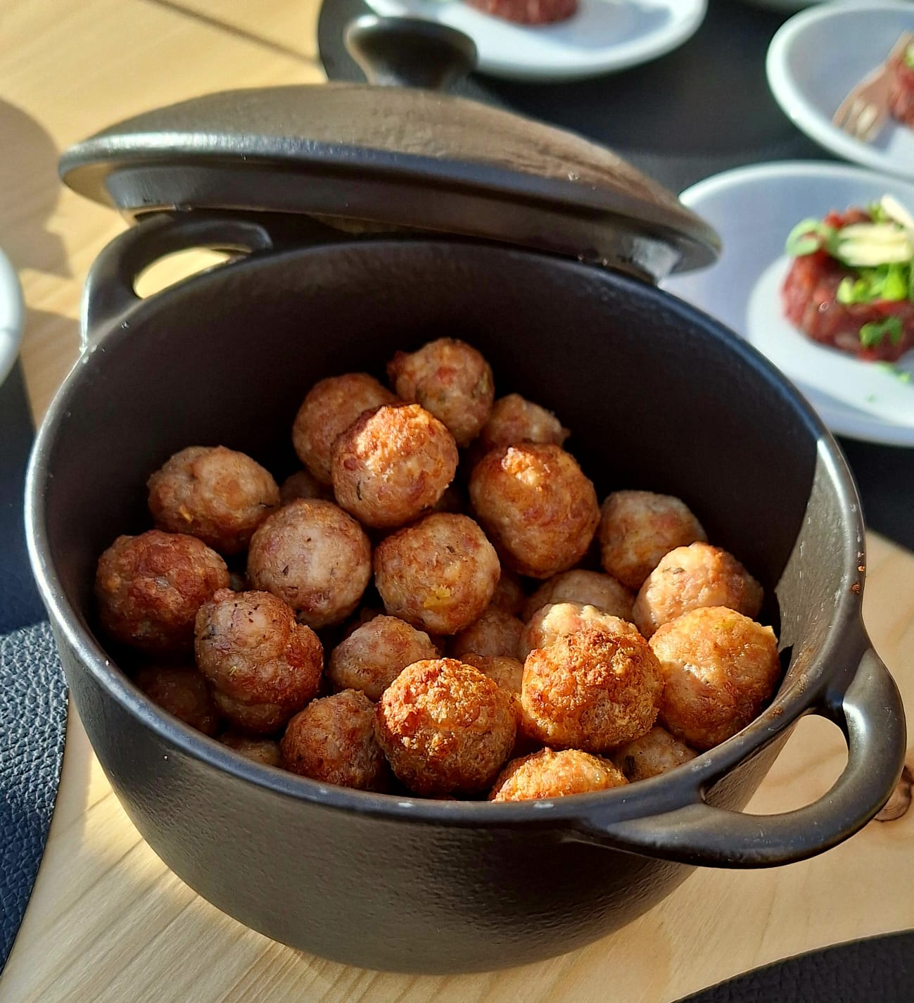 Polpettine al forno finger food