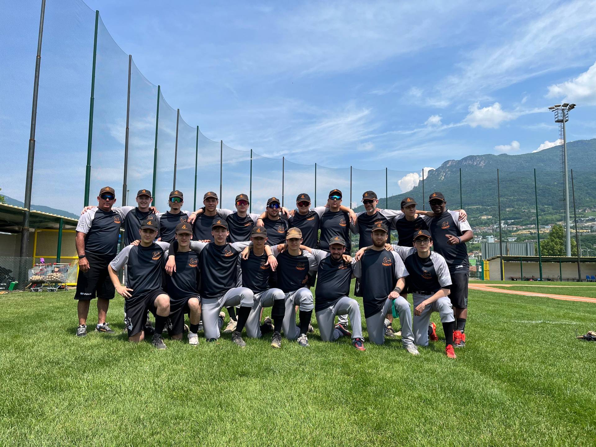 Derby di serie C: il Trento Baseball domina