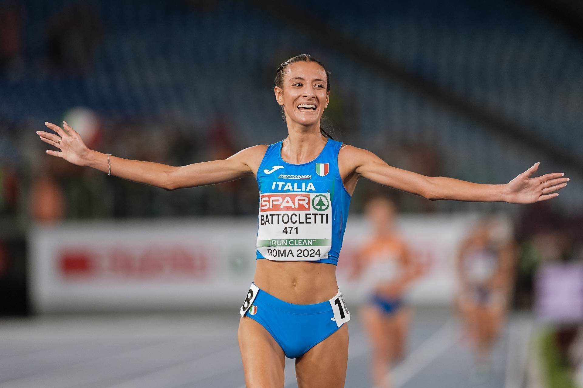 Nadia Battocletti, nuovo record sui 3000