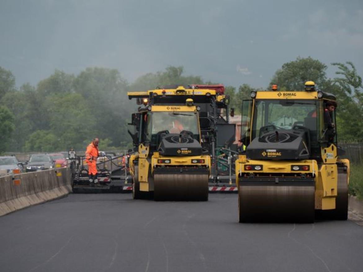 Lavori di bitumatura sulla SS43
