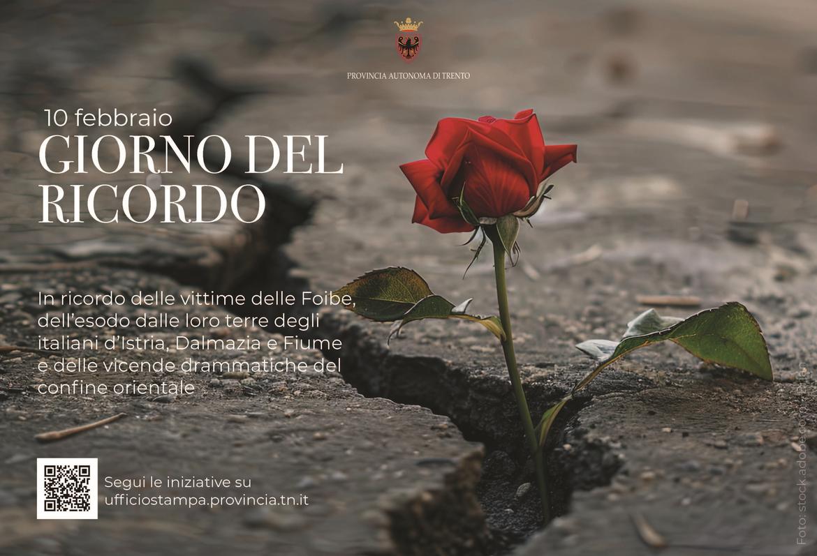 Le iniziative per il Giorno del Ricordo