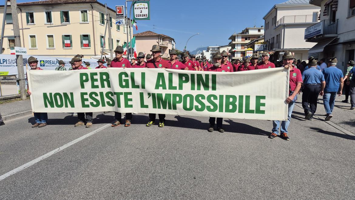 Il Trentino sfila a Conegliano: quasi 2000 alpini al Raduno del Triveneto