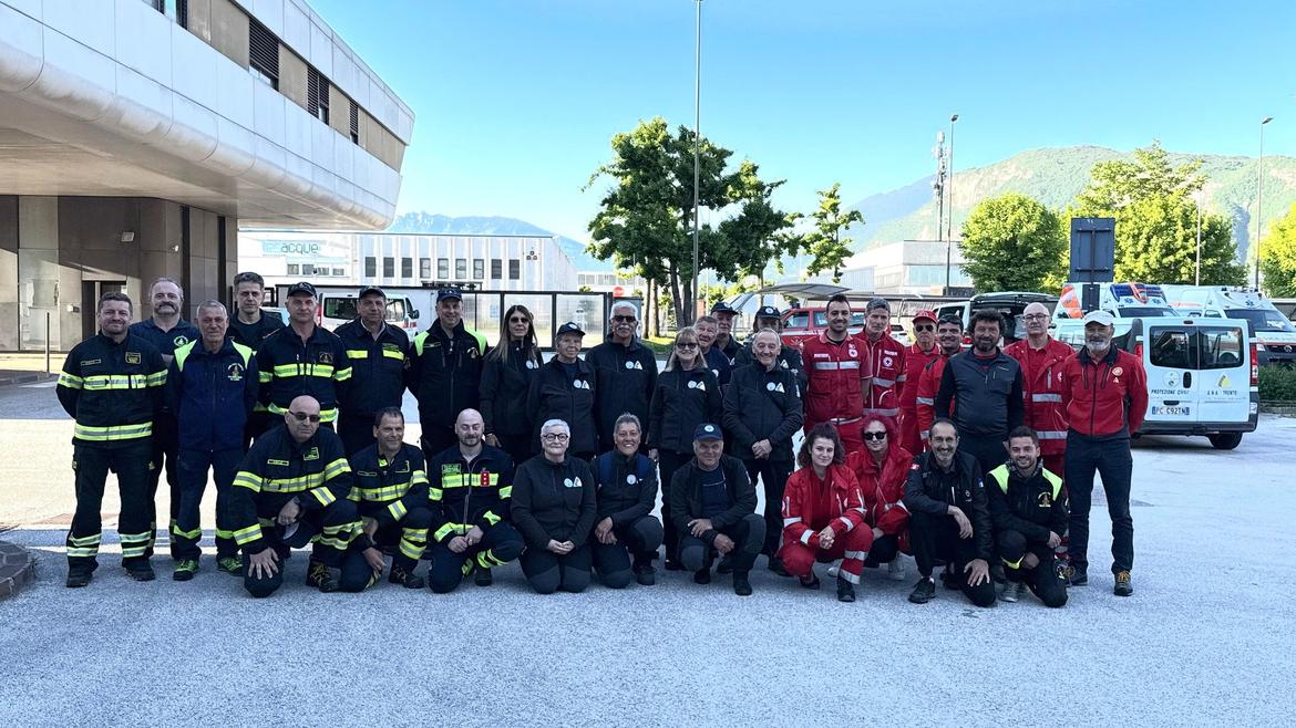 La Protezione civile trentina per papa Leone XIV