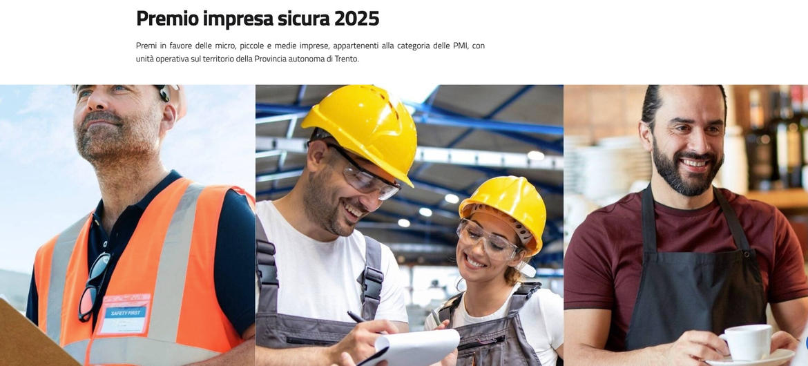 Premio Impresa Sicura, edizione 2025
