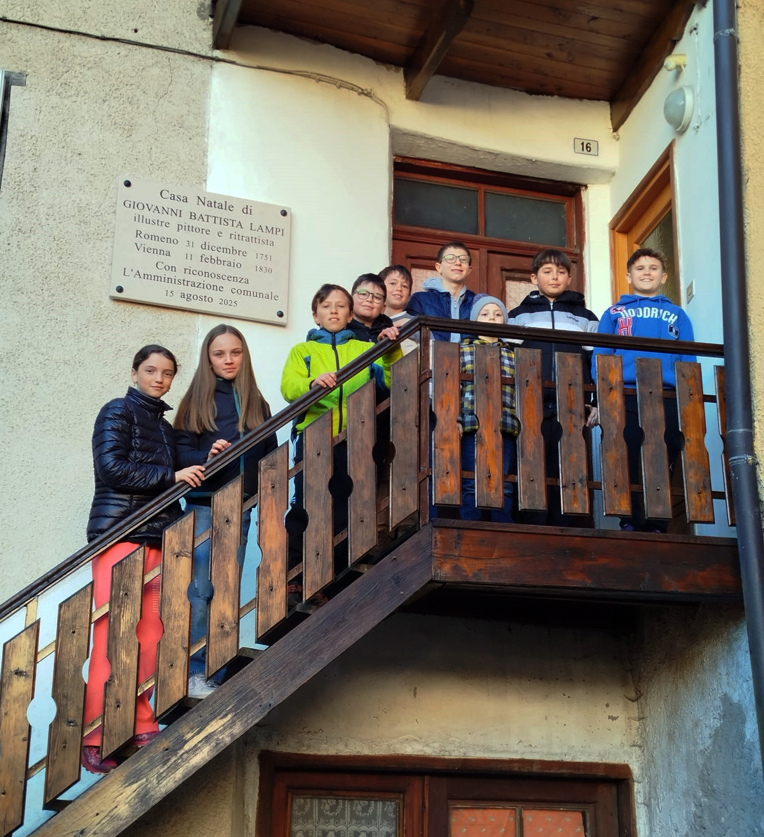 A Romeno giovani fan di Giovanni Battista Lampi