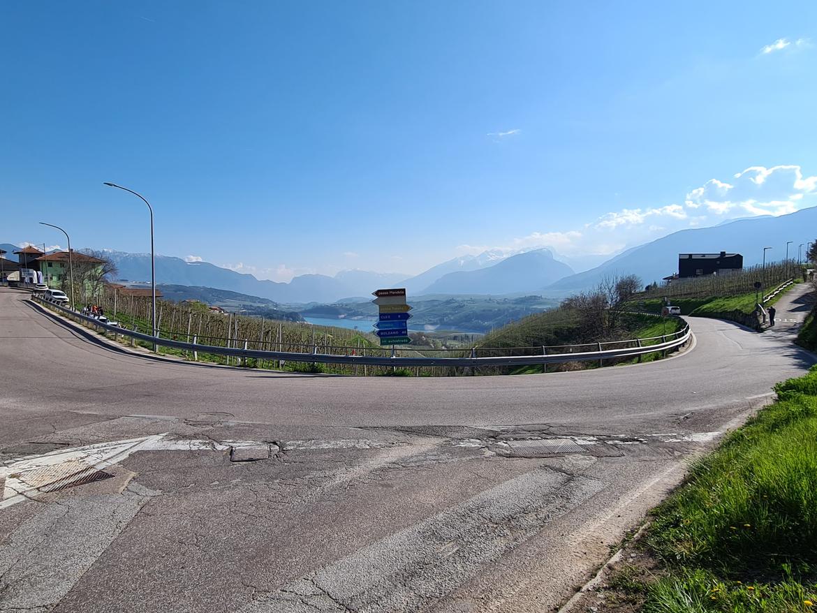 Curva pericolosa di Revò, partiti i lavori