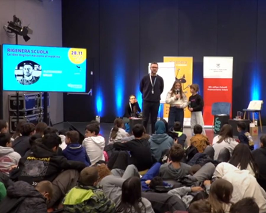 Il Premio Rigenera di Bolzano alla scuola primaria di Rumo