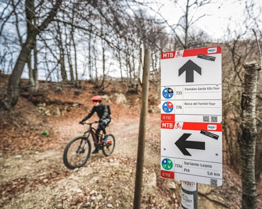 Mountain bike, via alla nuova segnaletica provinciale