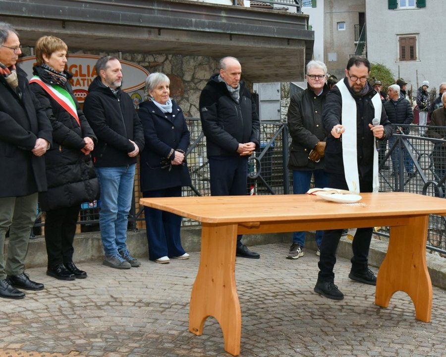 A Priò la benedizione del sale