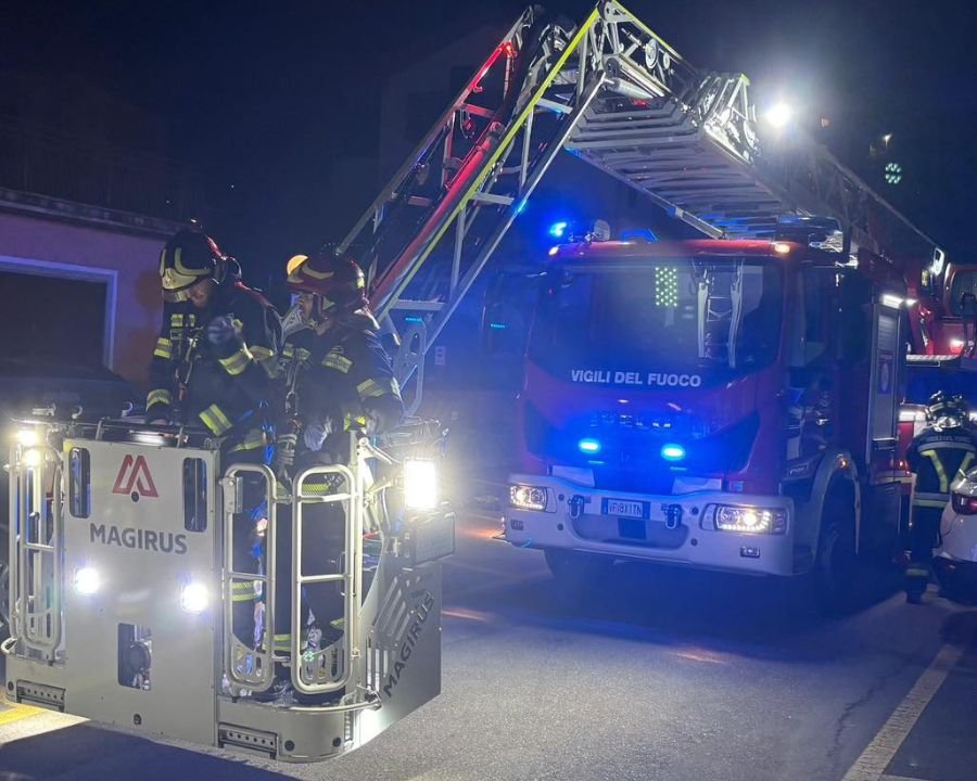 Malé, intervento dei Vigili del Fuoco 