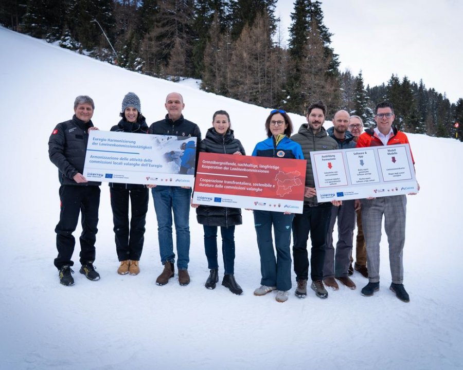 Progetto Cairos: nuovi standard Euregio per la gestione valanghe