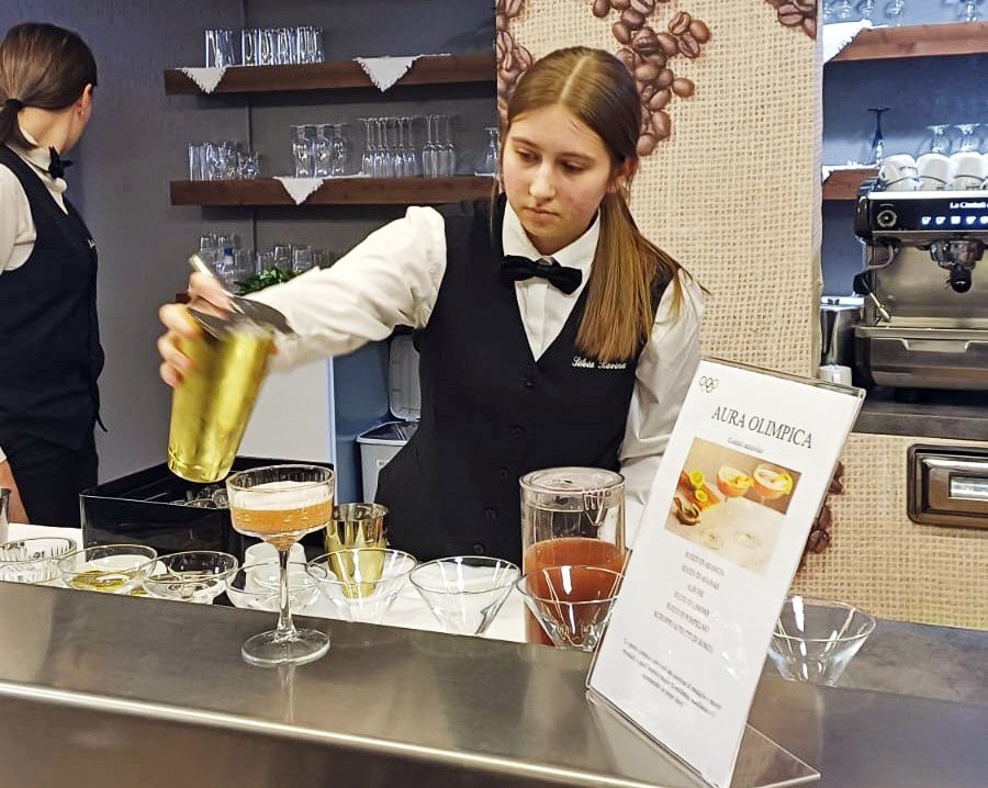 Per il Cfp Alberghiero di Ossana una passerella olimpica