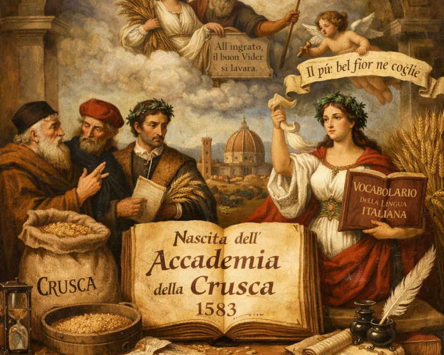 441 anni fa, l’Accademia della Crusca