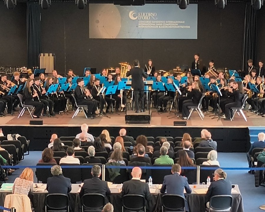 Flicorno d'oro: terzo posto per la Apple Junior Band