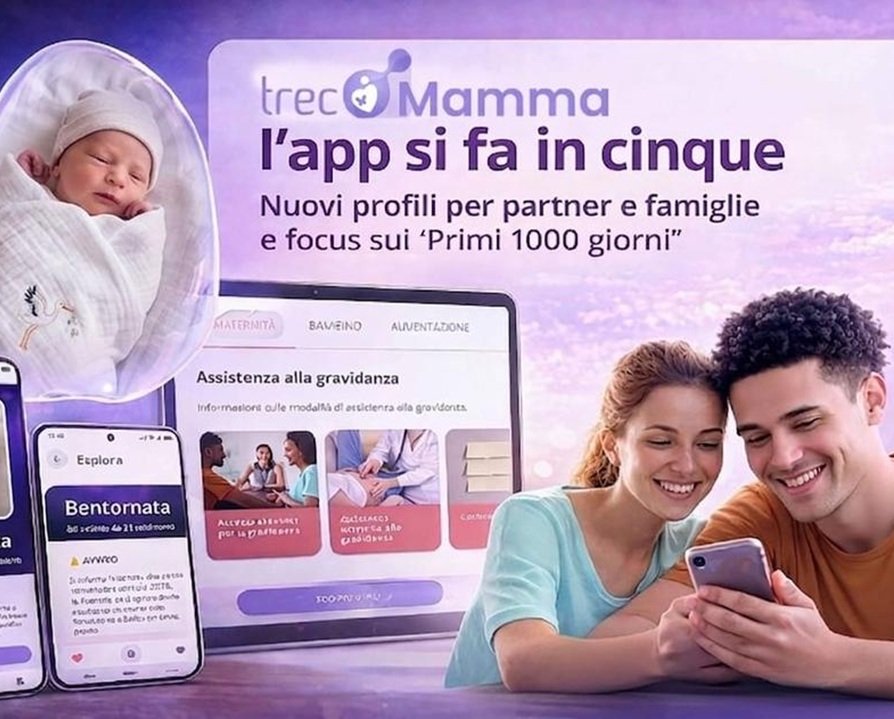 TreC Mamma 2026: l’app si fa in cinque