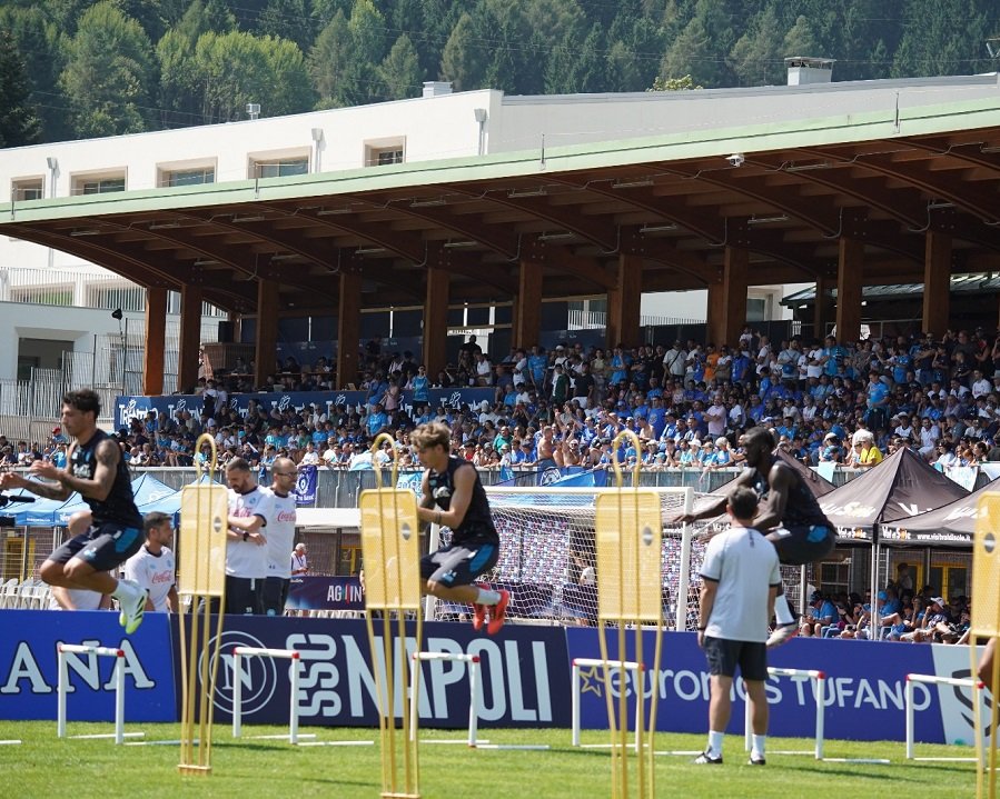 Il Napoli calcio torna a Dimaro Folgarida