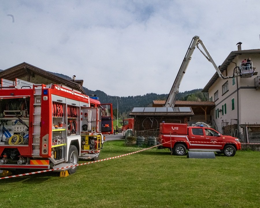 Maxi esercitazione di Protezione Civile a Rumo 