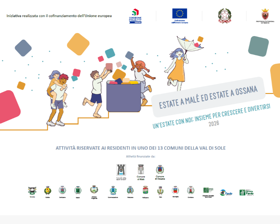 Estate 2026 in Val di Sole: il divertimento comincia prima