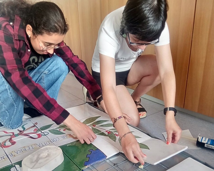 I ragazzi di Gsh disegnano Sfruz