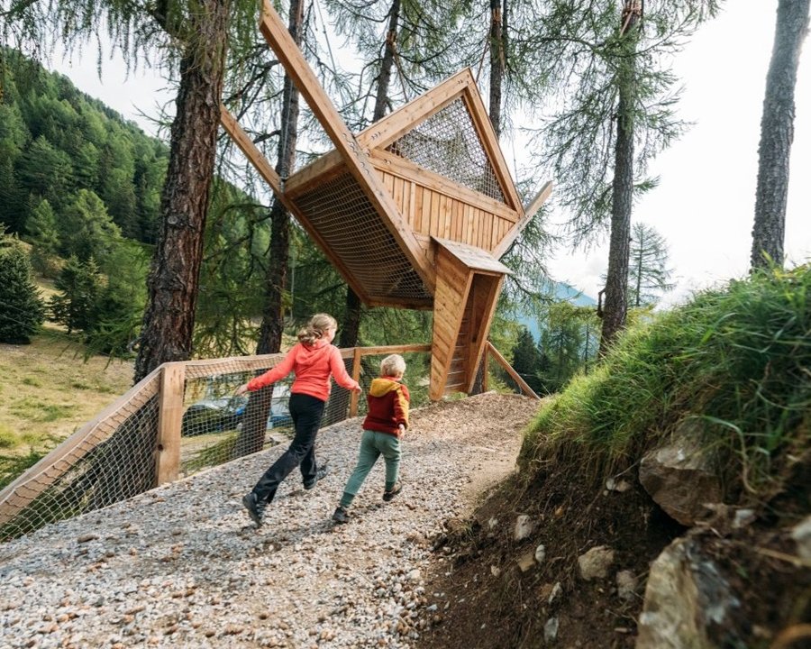 Val di Peio inaugura Le Case Volanti