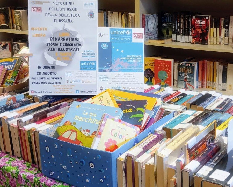 Libri per i bambini dell’Unicef