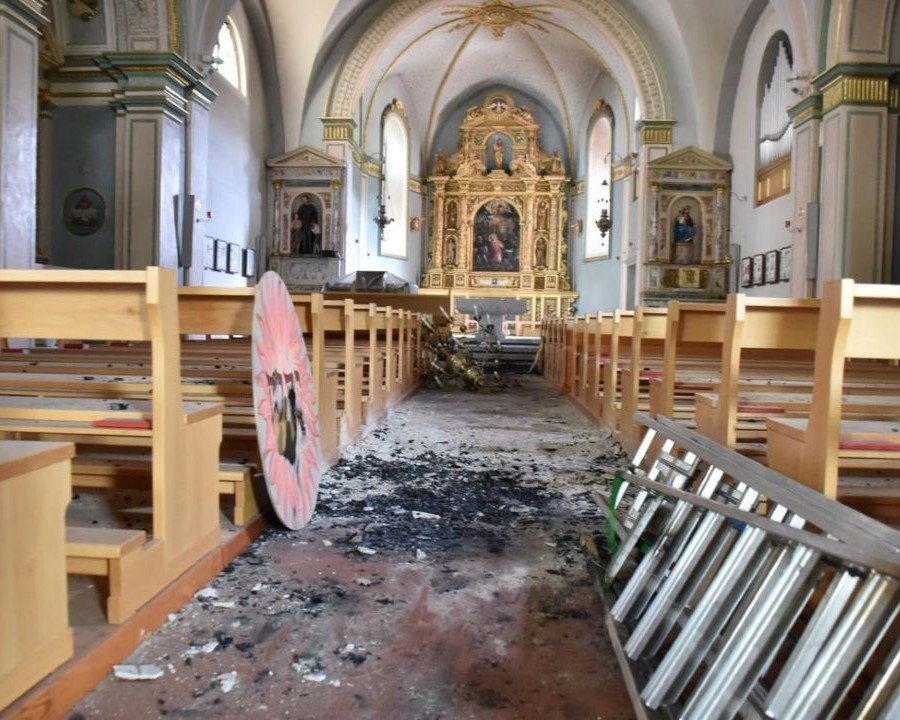 Vermiglio, al via gli interventi di somma urgenza sulla chiesa di Santo Stefano