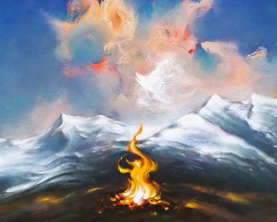 Pensieri Verticali. A Forte Strino la pittura di Mauro Pancheri