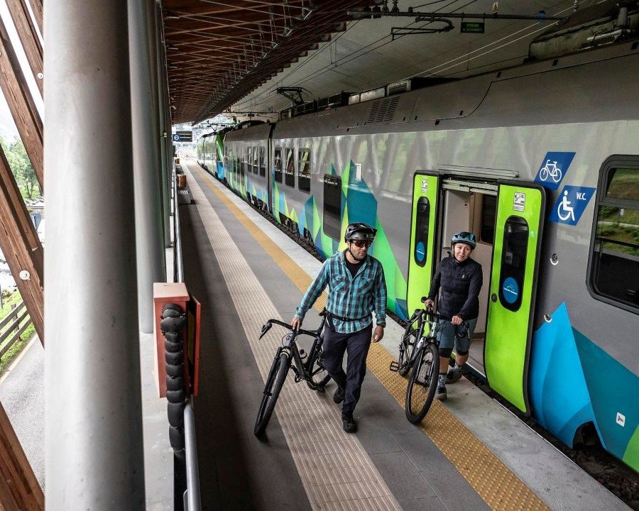 Val di Sole, treni potenziati per i Mondiali Mtb