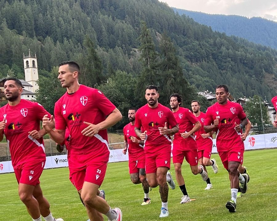 Val di Peio, il Padova si presenta ai tifosi