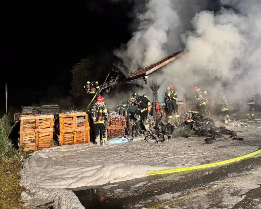 Monclassico, capanno a fuoco