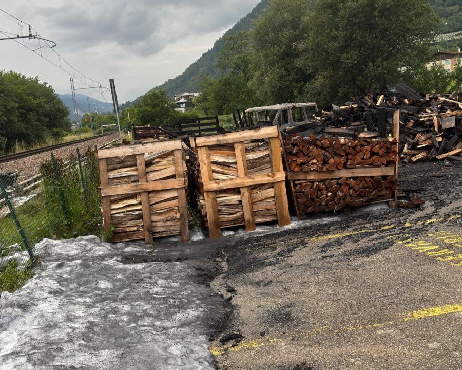 Monclassico, capanno a fuoco
