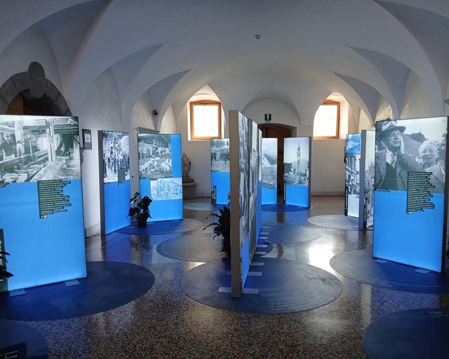 De Gasperi in mostra a Denno