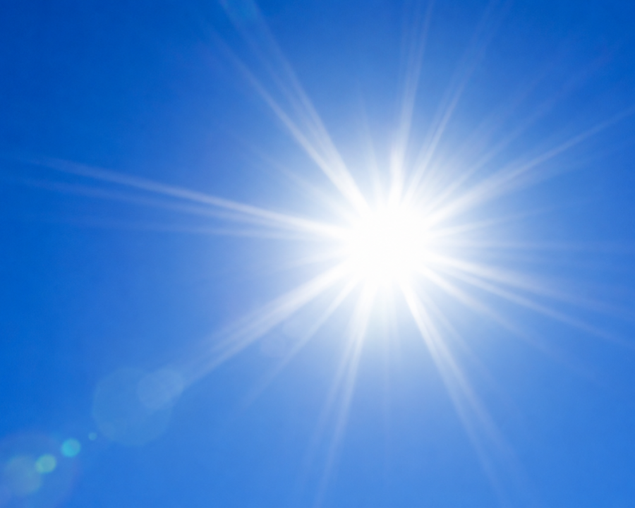 Meteo, allerta gialla per temperature elevate fino alla mezzanotte di domani