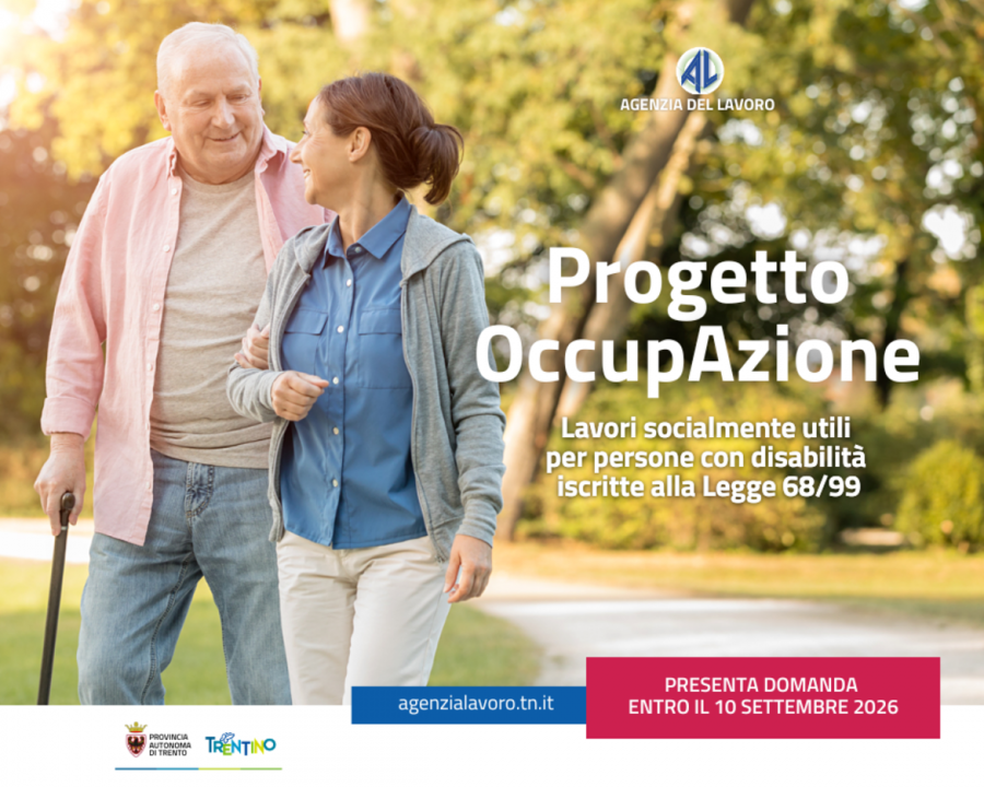 Al via le domande per la nuova edizione del Progetto OccupAzione