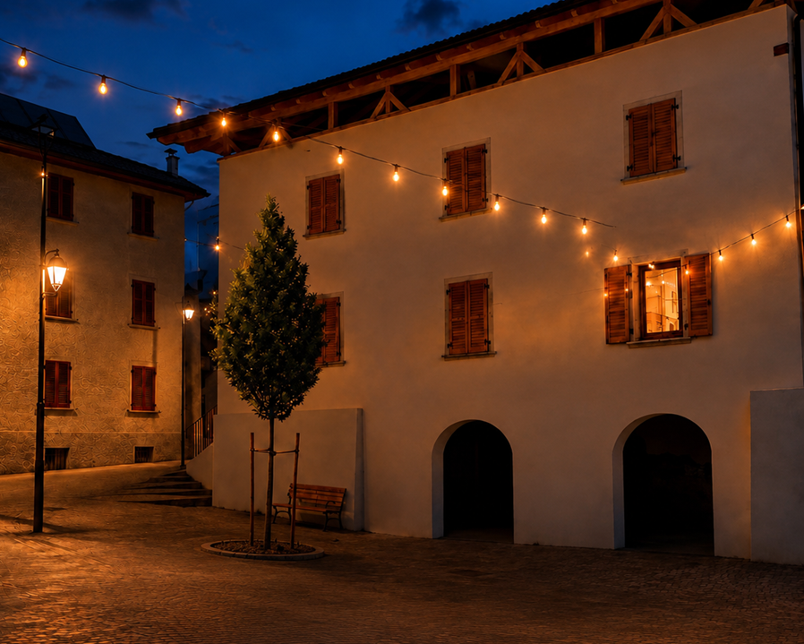 Una nuova piazzetta per Tavon