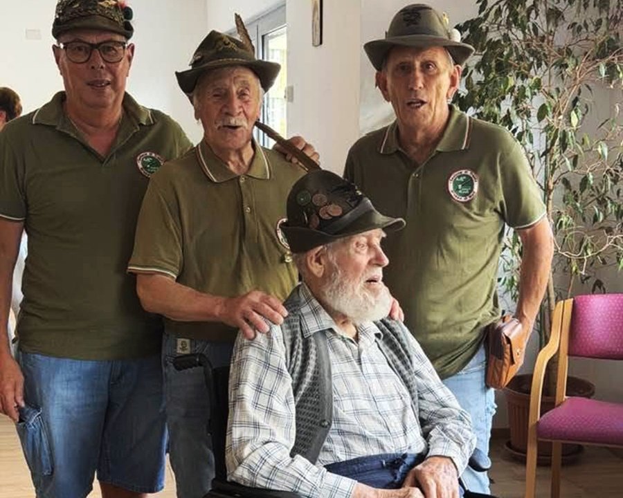 Festa per i 96 anni di Ferruccio Dalpez