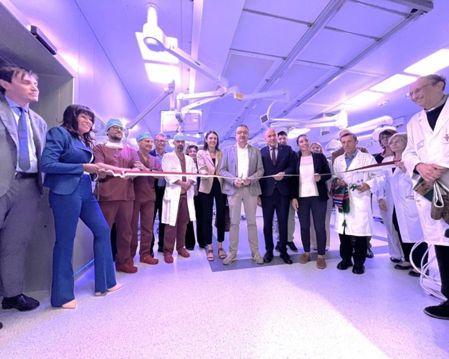 Santa Chiara, inaugurata la nuova Sala operatoria ibrida