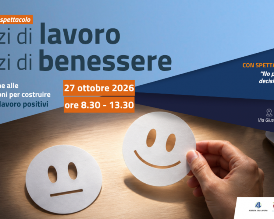 Il benessere lavorativo al centro della scena