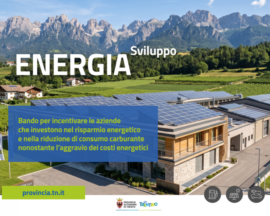 Bando ‘Energia allo Sviluppo’: contributi fino al 40% per le imprese che investono in sostenibilità