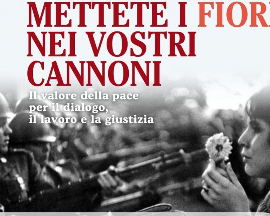 Mettete i fiori nei vostri cannoni