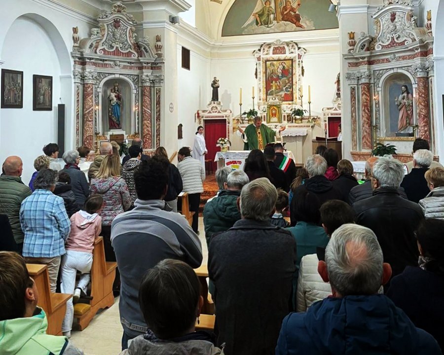 Padre Placido nuovo parroco di Romallo e Tregiovo