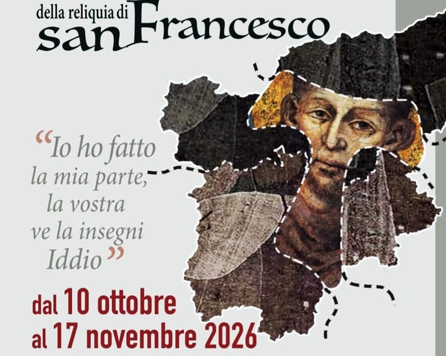 La reliquia di san Francesco pellegrina in Trentino 